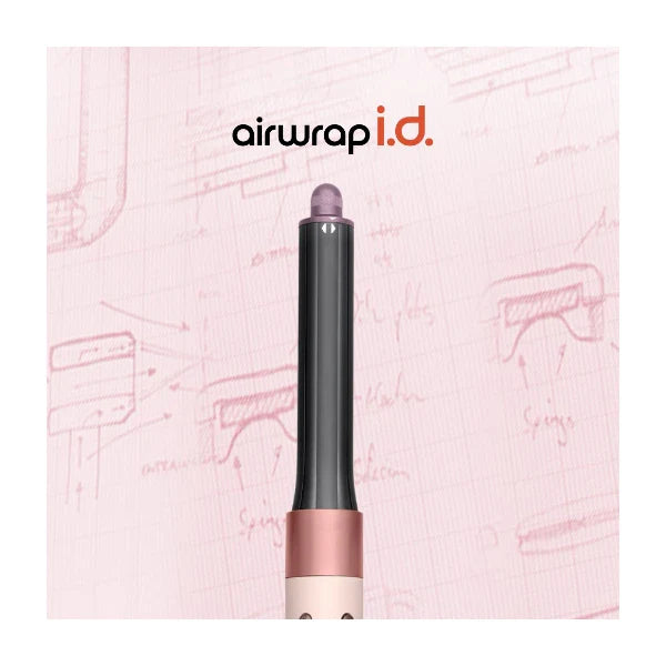 Dyson Airwrap I.D. Straight+Wavy Multi-Styler and Hair Dryer, Ceramic Pink/Rose Gold