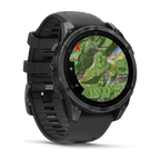 Garmin Fenix 8 GPS Smartwatch, Slate Gray Steel/Black