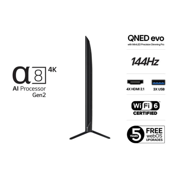 LG 55" 4K QNED EVO MiniLED TV 55QNED92